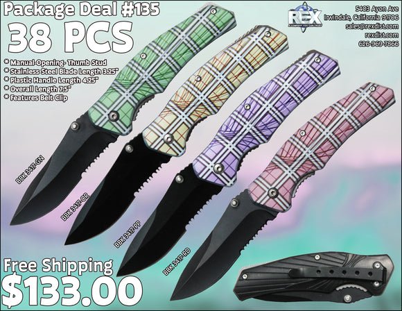 Package Deal #149- Display Knife Special