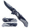 KS 3778-BK 4.75" Titanium Black Eagle Mountain Range Assist-Open Pocket Knife